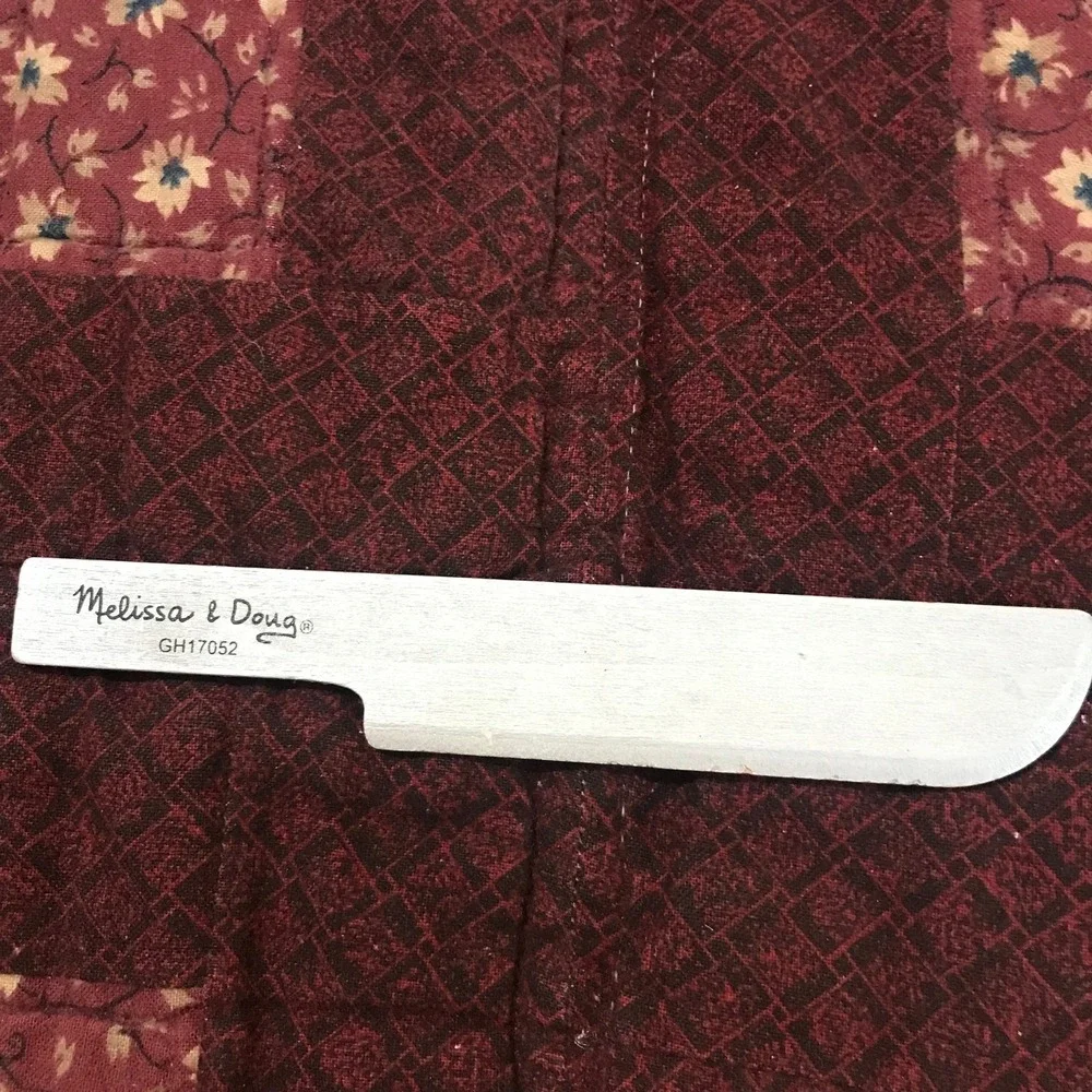 Melissa & Doug Wooden Silver Knife‎ Replacement Part